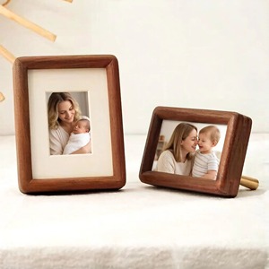 Solid Wooden Eco-Friendly Creative Handmade Durable Lightweight <b>Mini</b> Tabletop Photo Frame with Customized Design-Belladec - Product Image 1