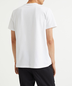 Camiseta con Logo Estampado, Hombros Caídos, Venta al por Mayor, 100% Algodón, Cuello Redondo, Corte Holgado, para Hombre - Product Image 3