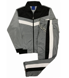 Sportswear Gym Fitness <b>Polyester</b> Fleece Training <b>Tracksuit</b> For Men - Product Image 1
