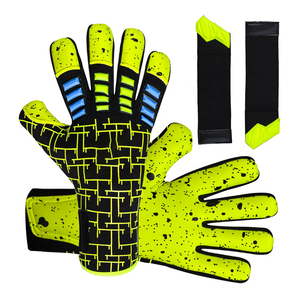 Gants de sport en caoutchouc haute qualité, antidérapants et résistants à l'usure, pour adultes, avec fermeture à lacets personnalisable, pour le football en extérieur – Vente chaude - Product Image 2
