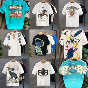 T-shirt graphique pour homme, chemise en coton imprimée tendance, conçue pour un confort quotidien et un style décontracté moderne - Product Image 4