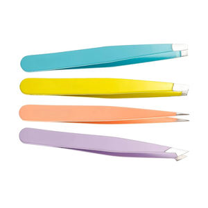 Pinzas para Pestañas de Acero Inoxidable de la Mejor Calidad, OEM ODM, Logotipo Personalizado, Antiestáticas, Herramienta de Belleza Duradera - Product Image 5