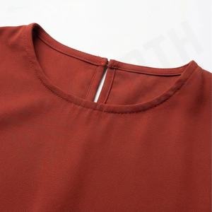 Jilbab de Dos Piezas Hecho a Mano en Poliéster, Color Personalizado, para Mujeres, Ropa Islámica Modesta, Venta al Por Mayor - Product Image 4