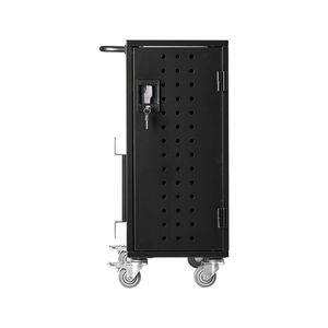 Stazione di ricarica mobile per 16 dispositivi, carrello da pavimento con caricatore per schermi fino a 15,6 pollici, per uso in ufficio e aula. - Product Image 4