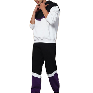 Conjunto de Chándal de Forro Polar de Invierno para Hombre con Diseño Personalizado Estampado de Pedrería, Manga Larga, Oversize, Estilo Urbano, OEM - Product Image 1