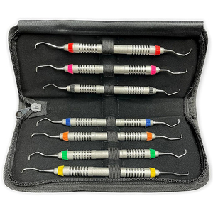Curettes dentaires professionnelles en acier inoxydable, instrument de détartrage parodontal pour clinique dentaire, hygiène buccale et élimination de la plaque dentaire - Product Image 6