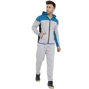 Conjunto Deportivo Reflectante para Hombre de 2 Piezas, Estilo Hip Hop, con Cierre, Traje Deportivo de Nailon para Primavera - Product Image 1
