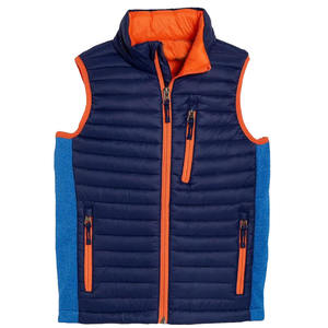 Gilet matelassé sans manches à capuche personnalisé avec logo OEM, en duvet de canard et d'oie, chaud pour l'hiver, pour femmes - Product Image 6