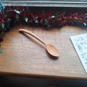 Cuillère à thé en bois durable, cuillère doseuse en bois naturel pour café, thé, sucre, outil de cuisine - Product Image 1