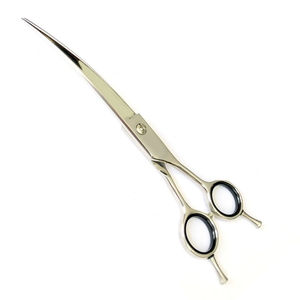 Ciseaux de coiffure professionnels pour droitiers en acier inoxydable VG10 ultra-affûtés, 30 dents, manche moyen léger, pour salon - Product Image 1