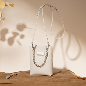 Sac bandoulière personnalisé en cuir véritable, petite pochette pour téléphone, sac à main pour femme, bandoulière pour les voyages quotidiens - Product Image 2