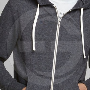 Men's Autumn Pullover Hoodie O-Neck Breathable <b>Quick</b> Dry Eco-Friendly Embroidered Solid Minimalist Knitted Cotton/Bamboo Fiber - Product Image 4