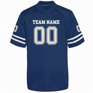 Jersey de Fútbol Americano Personalizado con Números Bordados, Uniforme Profesional de Equipo, Duradero, de Alta Calidad - Product Image 2