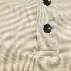 เสื้อเชิ้ตผู้ชายคอปก ผ้าฝ้าย 100% ทรงปกติ พิมพ์ลายได้ตามต้องการ ลายเรียบ ผ้าถัก ระบายอากาศได้ดี สวมใส่สบายๆ - Product Image 5