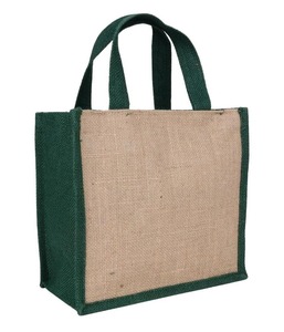 Elegante Bolsa de Yute Ecológica con Dos Asas y Cierre Abierto para Compras, Artículos de Oficina y Viajes - Compre Directamente del Proveedor - Product Image 3