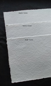 Feuilles de papier artisanal de qualité artistique avec bords naturels, idéales pour la peinture, la calligraphie, les invitations, les loisirs créatifs, le scrapbooking et - Product Image 2