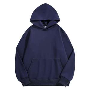 Cotton Fleece Knitted Washed Custom Unisex Zipper Front <b>Hoodies</b> 360gsm Heavyweight Eco-Friendly Waterproof Vintage Oversized - Product Image 4