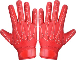 Calup industries Youth Football Gloves Kids Receiver Gloves Sticky Football Gloves for Boys Girls and different colors - Product Image 1