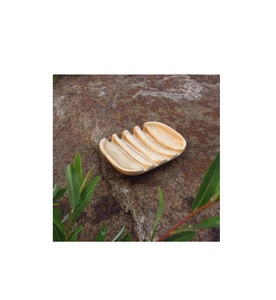 Modern Teak Wood <b>Soap</b> <b>Holder</b> with Amazing Handmade Design Hexagon Shape Eco-Friendly Bathroom Accessories - Product Image 3