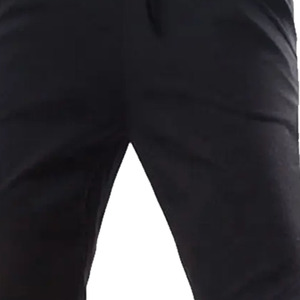 Men's Black Sweatpants Elastic Waist Side Stripe Casual <b>Joggers</b> Midweight Knitted Breathable Autumn Wear - Product Image 3