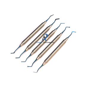 Dental Composite Placement Instruments Restorative Filling Sculpting Tools Double Ended Stainless Steel Set - Product Image 3