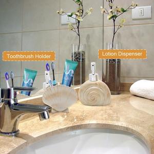 Oceans Theme Design <b>Bathroom</b> Vanity <b>Accessories</b> <b>Set</b> Perfect For Daily Use And Elegant <b>Bathroom</b> Presentation Wholesale From India - Product Image 4