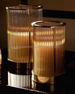 Hierro estilo chino redondo primavera oro pájaro negro alambre Animal geométrico Metal candelita portavelas para Decoración - Product Image 3