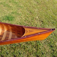 Kayak Touring Kayu Fiberglass Buatan Tangan 16 Ringan 2 Orang Tahan Lama Tahan Air Danau Sungai - Kontak Grosir
