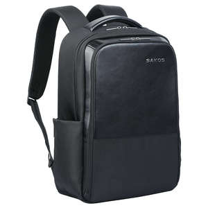 Waterproof Nylon Lining Large Office Unisex Custom Durable Modern Anti-Theft <b>Laptop</b> <b>Backpack</b> Zipper Geometric USB Charging Port - Product Image 6