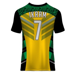 Maillot de football personnalisé en gros pour hommes, uniforme de football, maillot de football pour adultes, maillots personnalisés, équipement de football en polyester - Product Image 4