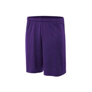 Shorts de sport décontractés pour hommes, séchage rapide, respirants, en polyester, tricotés, vente en gros, pour la course, impression numérique, teinture unie - Product Image 2