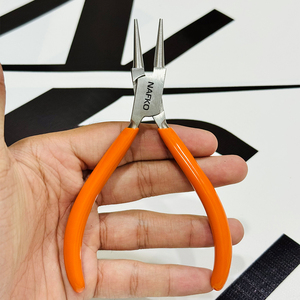 Alicates Profesionales de Punta Redonda para Joyería, 130 mm, Acero Inoxidable, Alicates para Hacer Lazos de Alambre, Herramientas de Reparación de Joyería, Equipos para Fabricación de Relojes - Product Image 1
