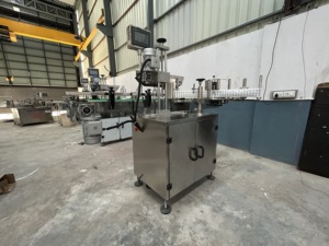 PET High-Speed Electric/Pneumatic Single-Side Sticker Labeling Machine 150 BPM Automatic for Beverages - Product Image 2