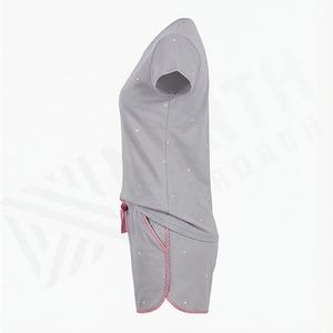 Nueva Llegada, Camisa de Oficina para Mujer, Primavera Otoño, Moda, Estampado Moderno, Vestido Informal para Dama, 240 g/m², 100% Algodón Satinado con Lentejuelas - Product Image 3