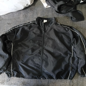 Survêtement de sport noir pour homme Fire Athlete Industry, fermeture éclair intégrale, avec logo imprimé, respirant, en polyester, pour l'automne - Product Image 6