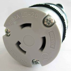 Conector aprobado por NEMA L5-20, 20A, 125VAC - Product Image 6