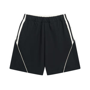 OEM 2026 Men's Clothing Trendy Brand Cotton Ice Skin Quick-Drying Antibacterial Breathable Splicing Vintage Shorts - Product Image 2