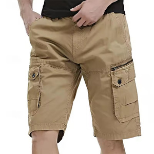 OEM Cotton Twill Cargo Shorts Mens Utility Shorts with Secure Storage Bulk Manufacturing - Product Image 3