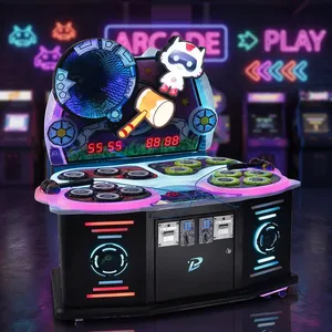 Jeu d'arcade Whack Mole : Machine de frappe pour hamsters et cafards, 220V 80W, 100KG, Autres prises, Centres d'amusement HGR Amusement - Product Image 2