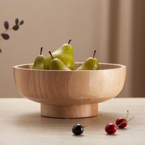 Panier à pain géométrique sculpté en bois de noyer artisanal - Vente en gros - Product Image 4