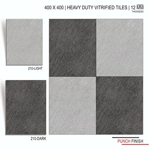 Baldosas de Suelo Vitrificadas de Alta Resistencia de 400x400mm y 12mm, Acabado Perforado, Antideslizantes para Exteriores, para Entradas de Vehículos, Jardines y Caminos, Color 1516 - Product Image 5
