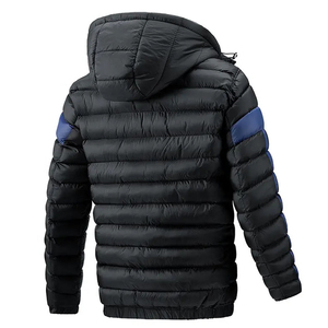 Custom Men Winter Puffer Jacket Warm Thick Hooded <b>Bubble</b> <b>Coat</b> Windproof Waterproof Casual Outdoor Wear - Product Image 4