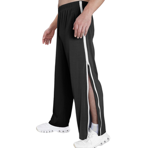 Behram International <b>Wholesale</b> Heavyweight Cotton Acid Washed Men's <b>Sweatpants</b> Casual Wide Leg Sun Faded Elastic Waist Fleece - Product Image 2