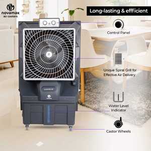 <b>Air</b> <b>cooler</b> for shop GLOSTER 100 LTR <b>AIR</b> <b>COOLER</b> (ALU) with Strong Airflow for Tents Outdoor Parties & Commercial Use - Product Image 1