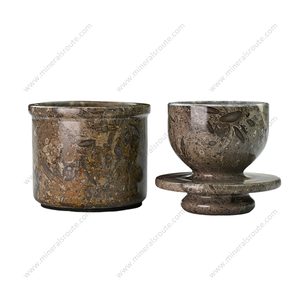 หินอ่อนแฟนซีขายดีที่สุด ผลิตจากหินธรรมชาติ สีน้ำตาลเข้ม รุ่นคอรัลบัตเตอร์คีปเปอร์ ราคาสมเหตุสมผล - Product Image 6