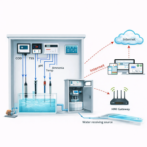 ระบบรายงานการตรวจสอบน้ำเสีย AT-MES แพลตฟอร์ม ATSCADA ฟังก์ชันหลักของเซิร์ฟเวอร์ รองรับภาษาอังกฤษ ออกแบบได้ตามความต้องการ - Product Image 1