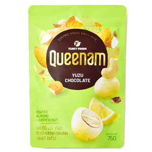 ราคาขายส่ง รับผลิตแบบ OEM/ODM ช็อกโกแลตดรากี ฮาลาล 75 กรัม ช็อกโกแลตยูซุเคลือบอัลมอนด์ เม็ดมะม่วงหิมพานต์ ขนมขบเคี้ยว ผู้ส่งออก - Product Image 1