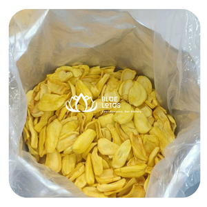 VENTES CHAUDES |   Tranches de Jackfruit Séchées Biologiques Premium, Croustillantes et Sucrées, Idéales pour la Cuisine Quotidienne, la Pâtisserie et les Desserts - Blue Lotus - Product Image 1