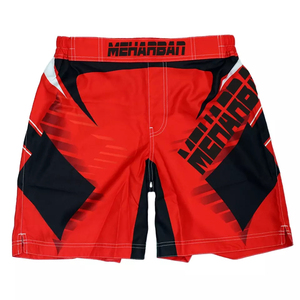 Vêtements de sport MMA Rashguard Shorts pour Muay Thai BJJ Kickboxing Hommes - Séchage rapide, respirant, polyester/coton, vêtements d'entraînement de gym - Product Image 6