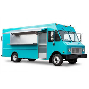 Carrito de Comida Rápida de Acero Inoxidable, Camión Móvil para Venta de Pizza, Quiosco Móvil de Catering - Product Image 3